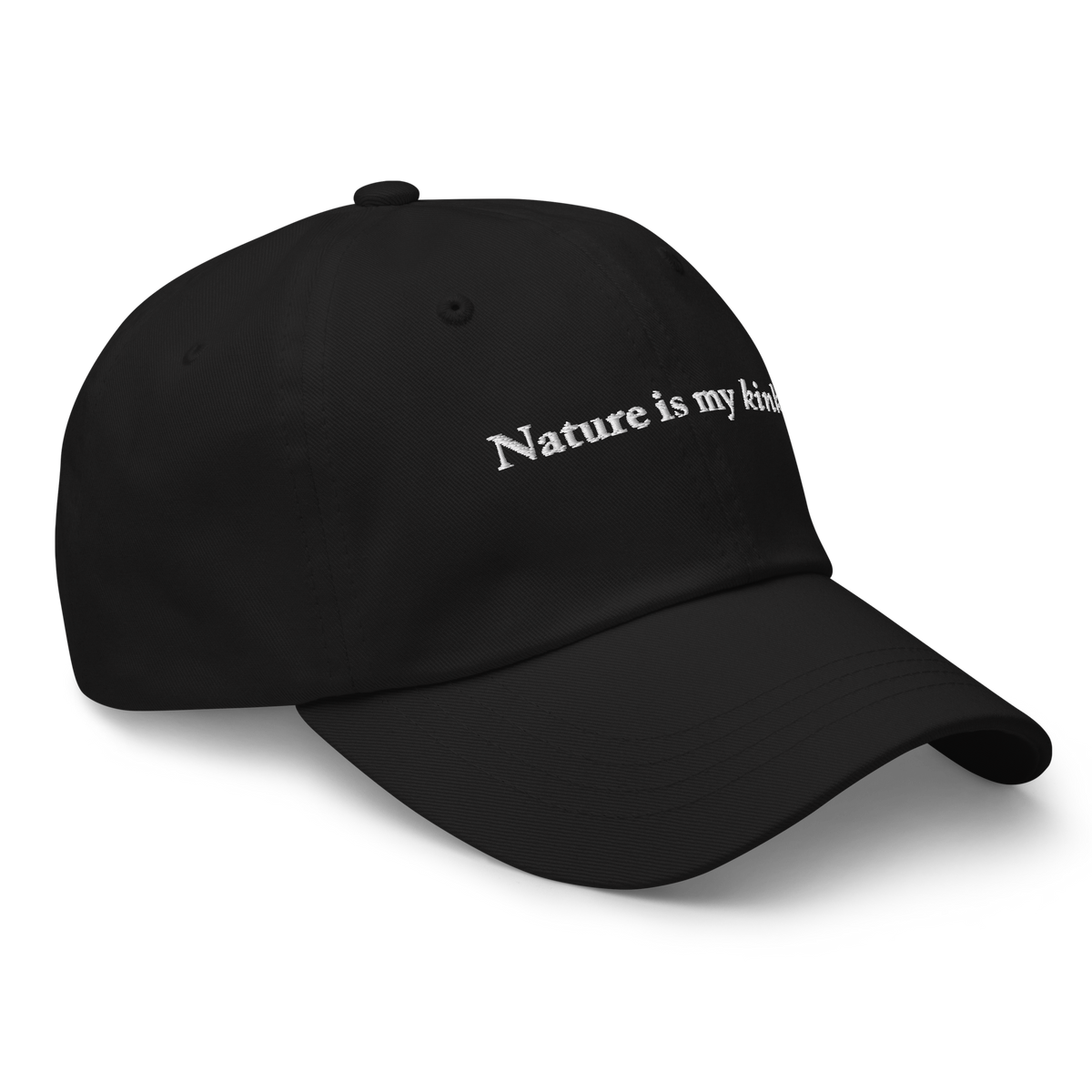 Nature is My Kink Dad Hat size chart