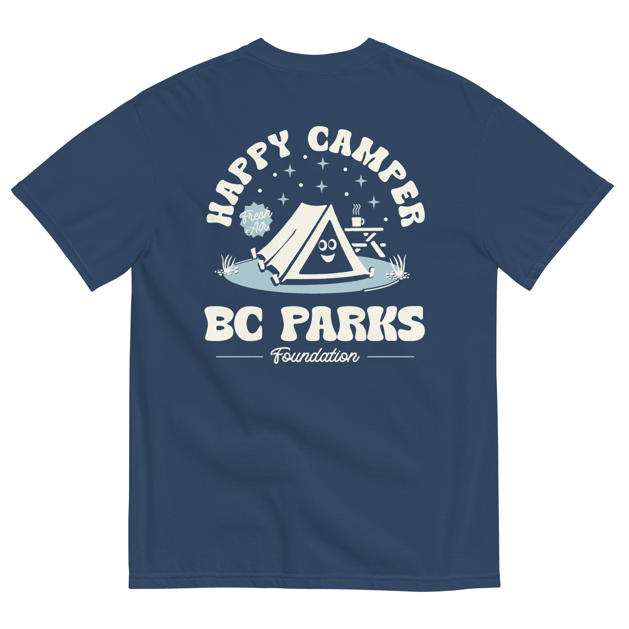 Happy Camper T-Shirt - BC Parks Foundation