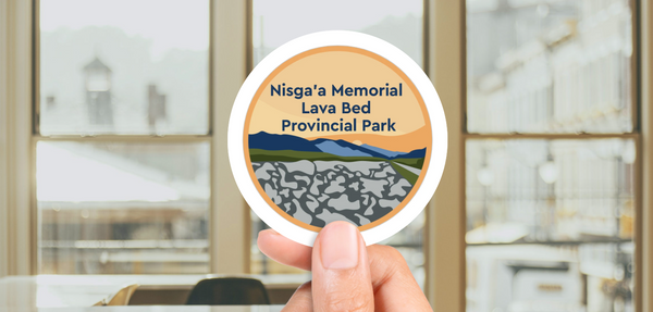 Nisga'a Memorial Lava Bed Park Sticker