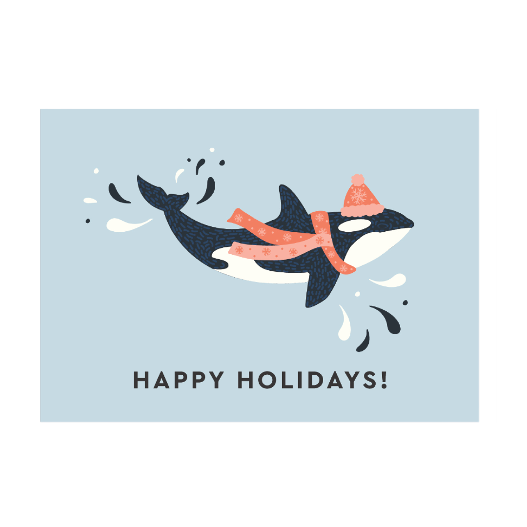 BC Biodiversity Christmas Cards - Pack of 4 - BC Parks Foundation
