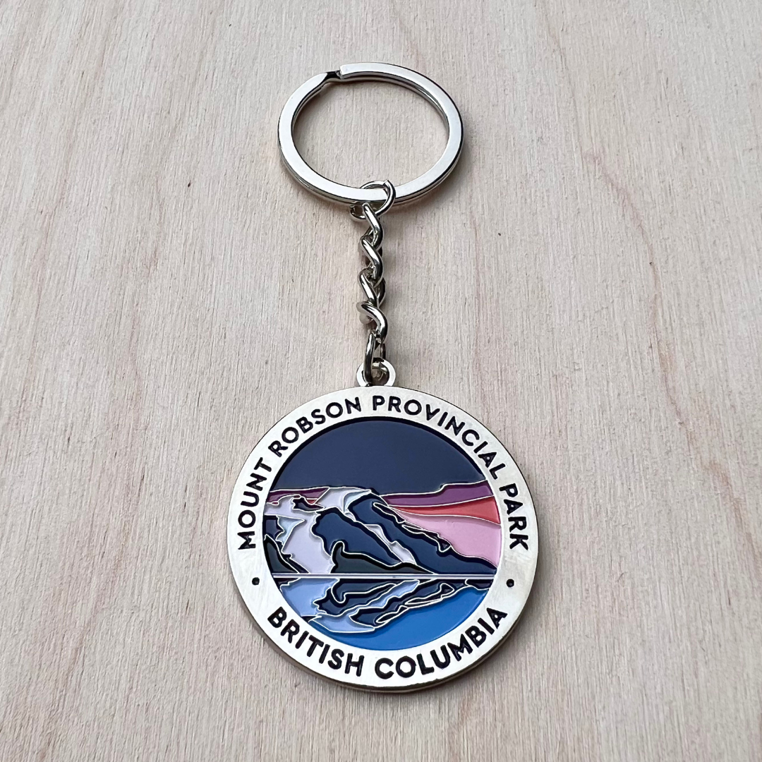 Mount Robson Provincial Park Keychain