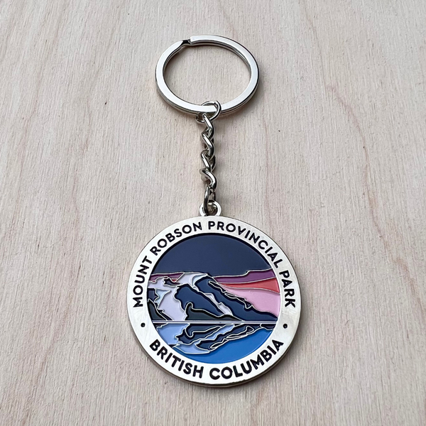 Mount Robson Keychain