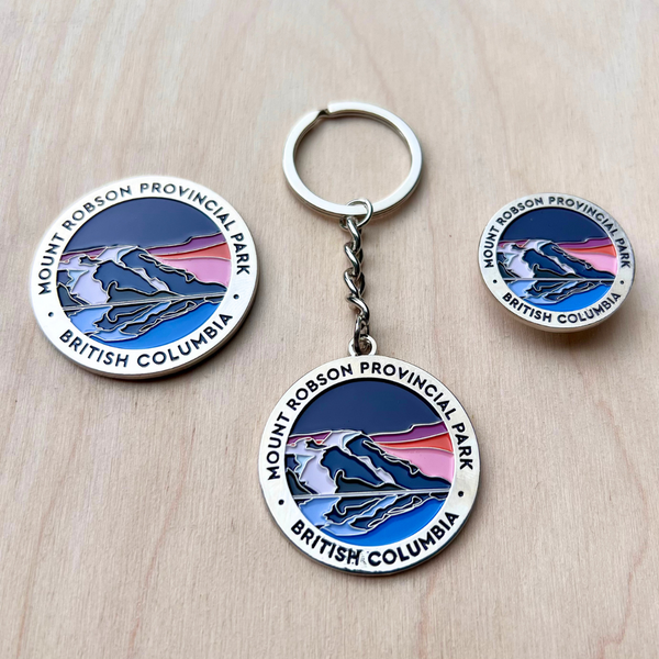 Mount Robson Keychain