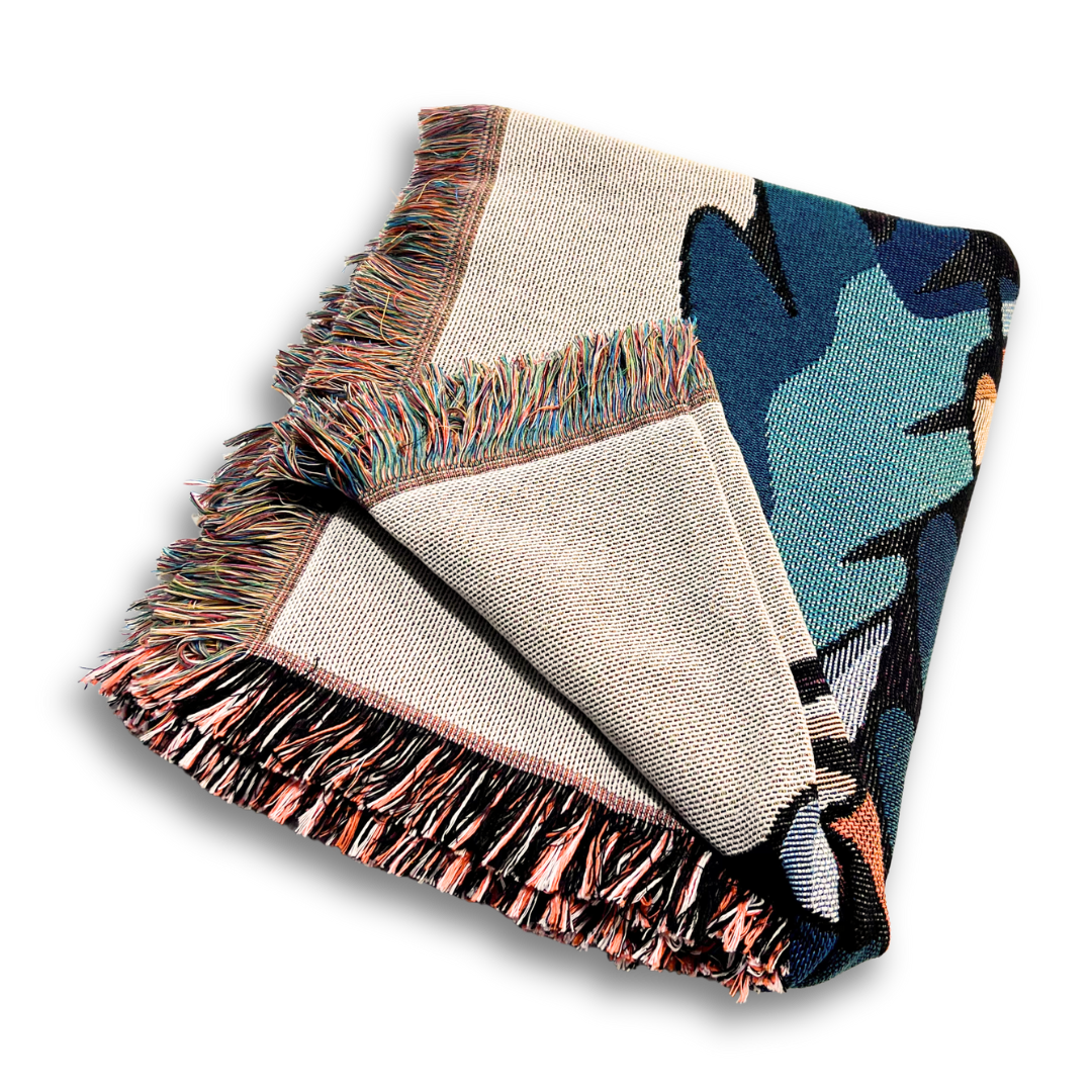 Winter Rec Woven Tapestry Blanket - Turbo Bambi X BC Parks Foundation