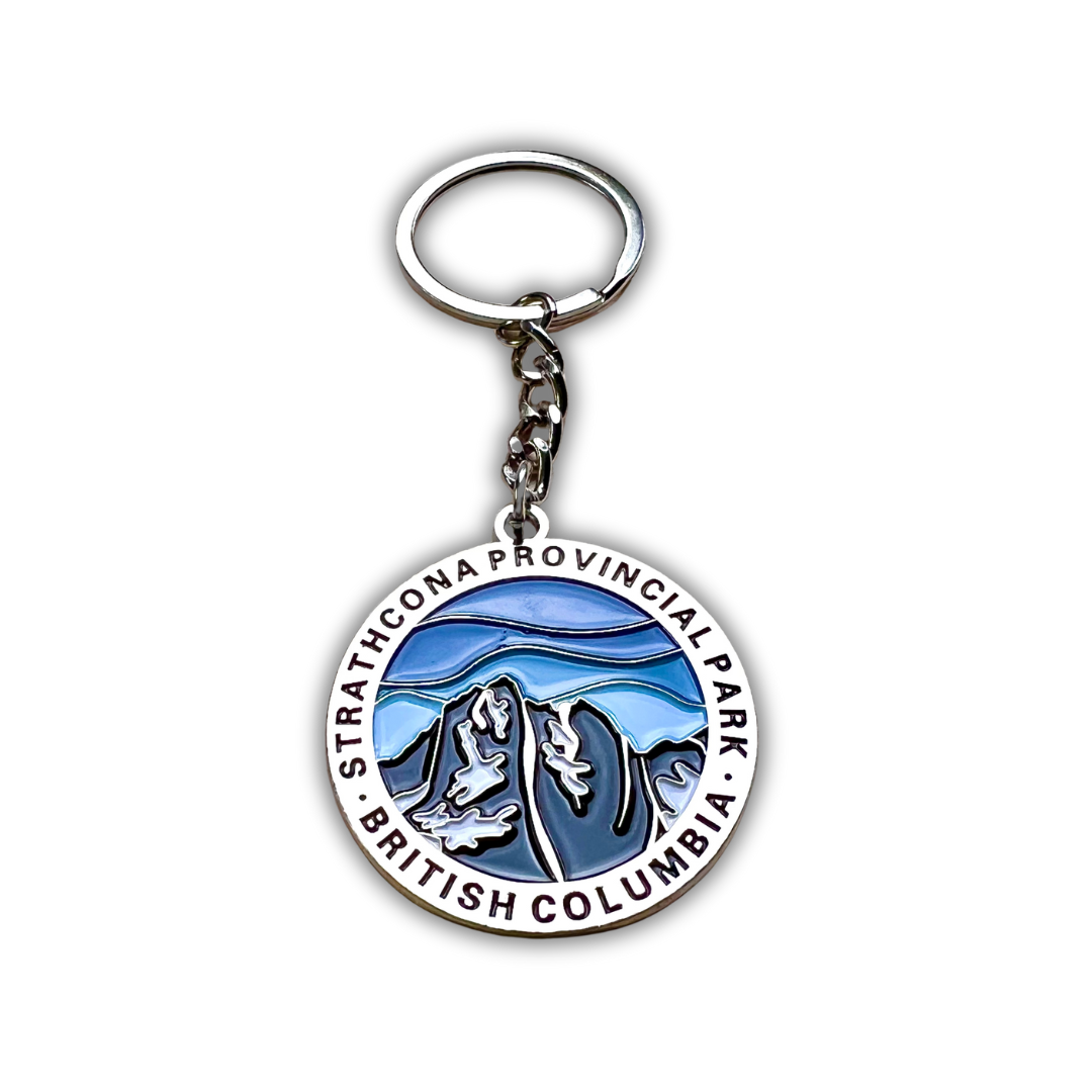 Bc Mini Key Chain Strathcona Park Keychain | BC Parks Foundation Shop
