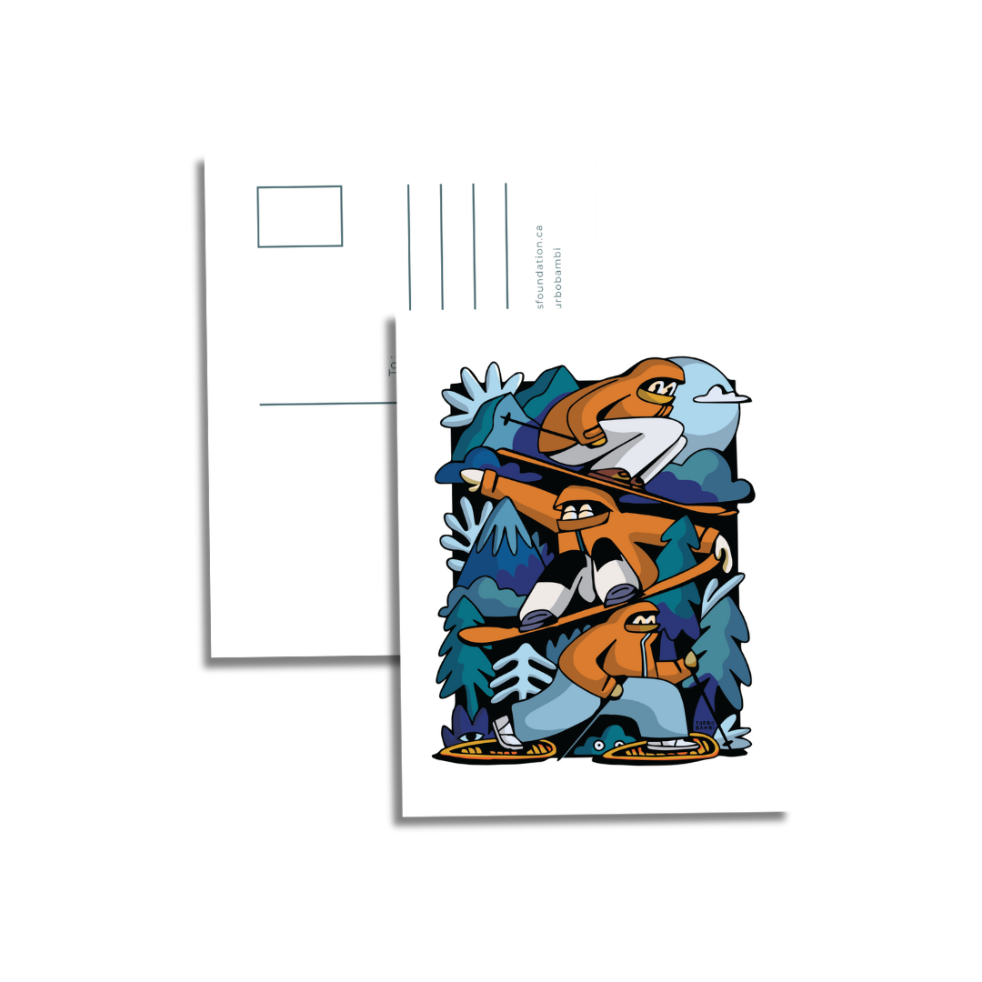 Turbo Bambi Postcards - Pack of 4