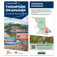 Load image into Gallery viewer, Thompson Okanagan - Provincial Parks Map &amp; Visitors Guide (Box of 250 Maps)
