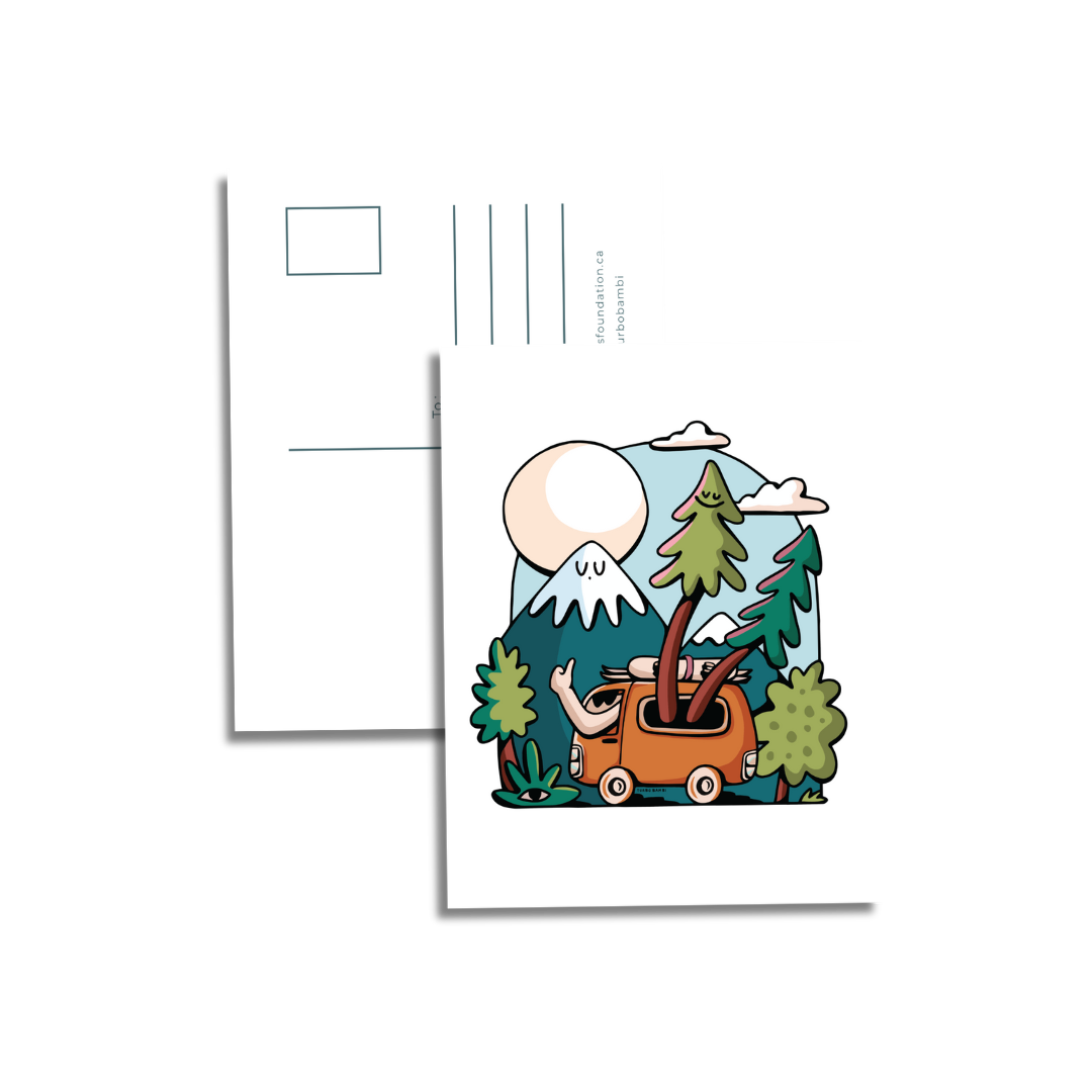 Turbo Bambi Postcards - Pack of 4