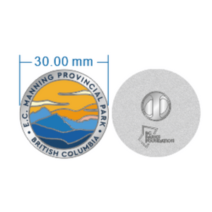 E.C. Manning Provincial Park Pin Badges