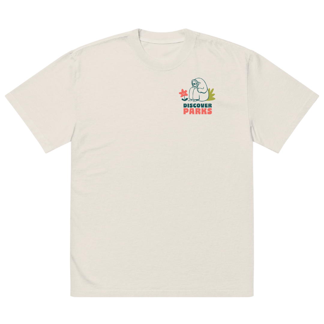 Discover BC Parks Map  - Turbo Bambi X BC Parks Foundation T-shirt
