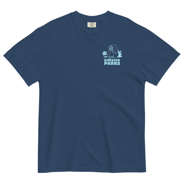 Discover BC Parks Map  - Turbo Bambi X BC Parks Foundation T-shirt