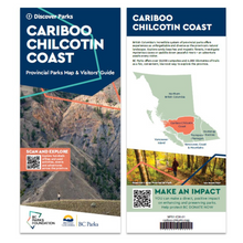 Load image into Gallery viewer, Cariboo Chilcotin Coast - Provincial Parks Map &amp; Visitors Guide (Box of 250 Maps)