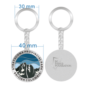 Strathcona Provincial Park Keychain