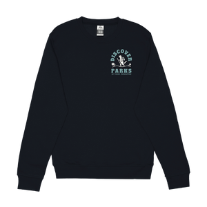 Happy Hiker Crewneck Sweater - BC Parks Foundation