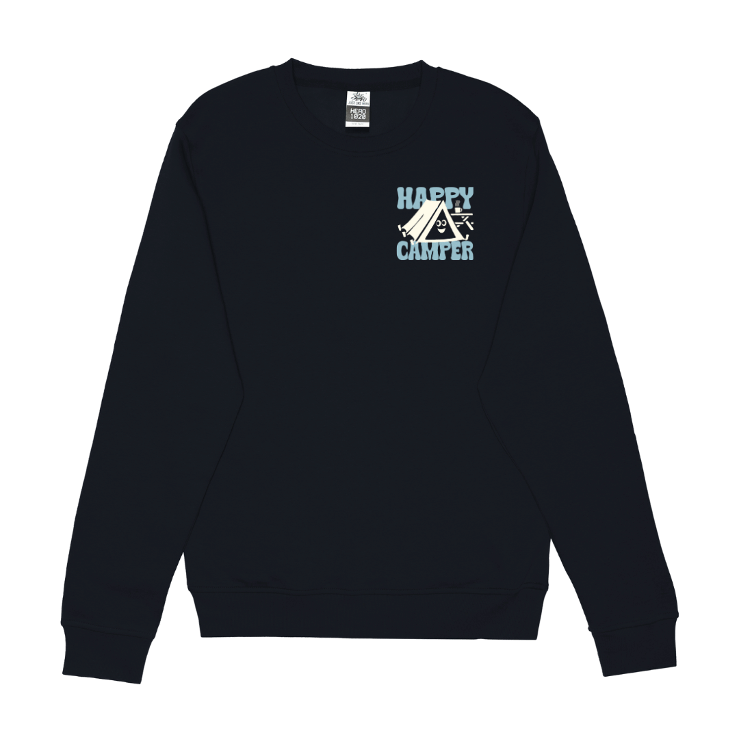 Happy Camper Crewneck Sweater - BC Parks Foundation