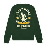 Happy Hiker Crewneck Sweater - BC Parks Foundation