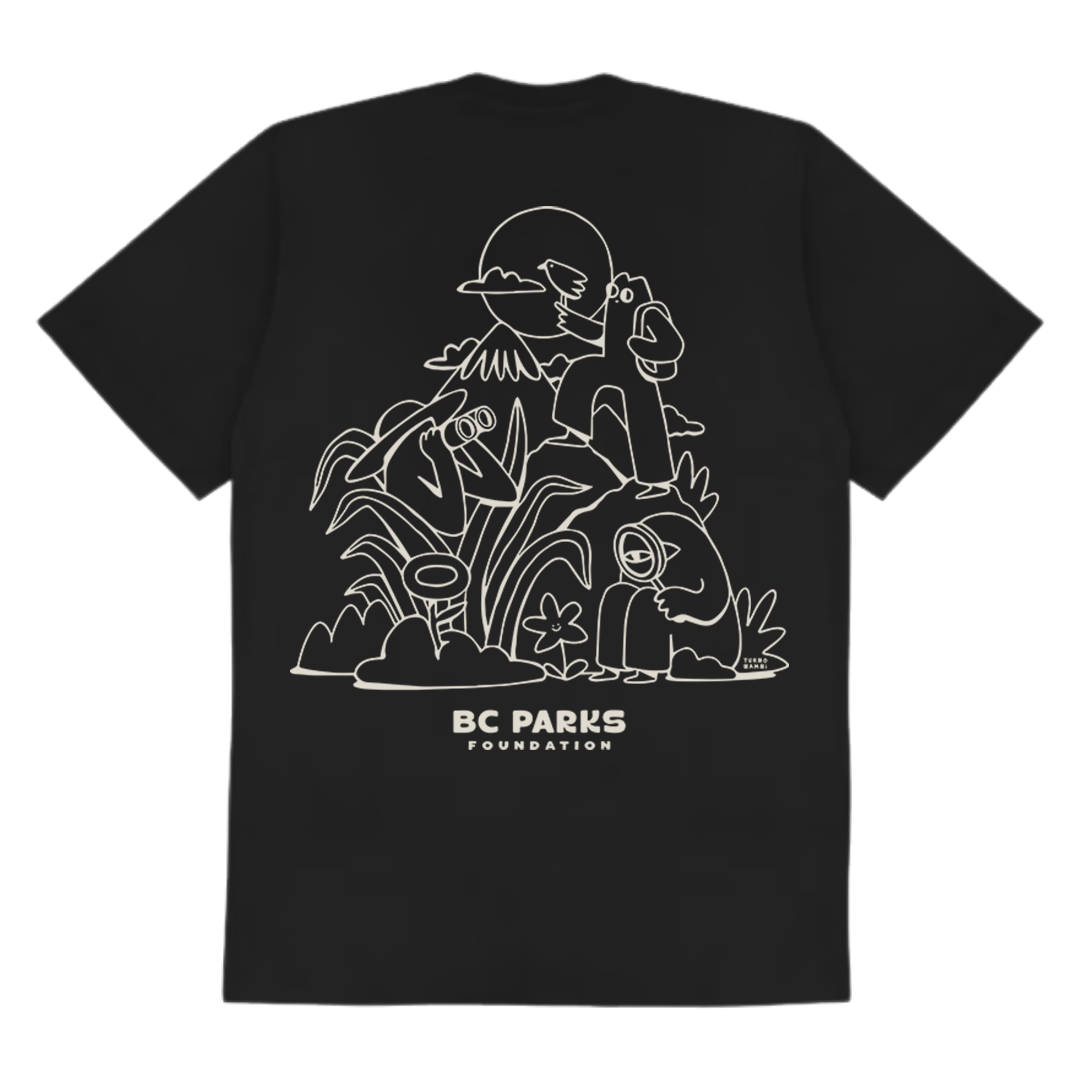 Adventure Awaits - Turbo Bambi X BC Parks Foundation T-shirt