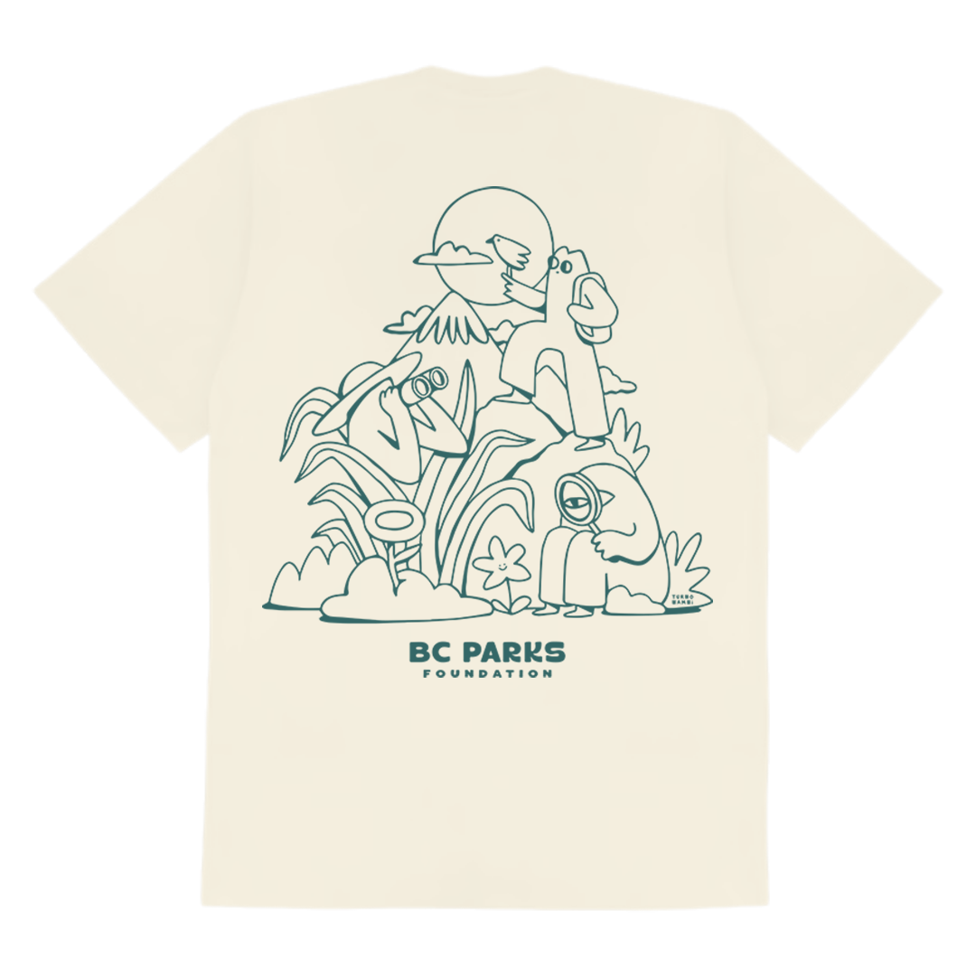 Adventure Awaits - Turbo Bambi X BC Parks Foundation T-shirt