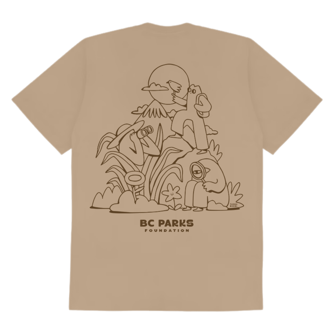 Adventure Awaits - Turbo Bambi X BC Parks Foundation T-shirt