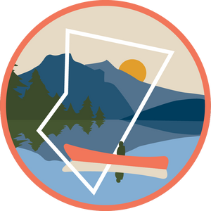 Canoeing Sticker