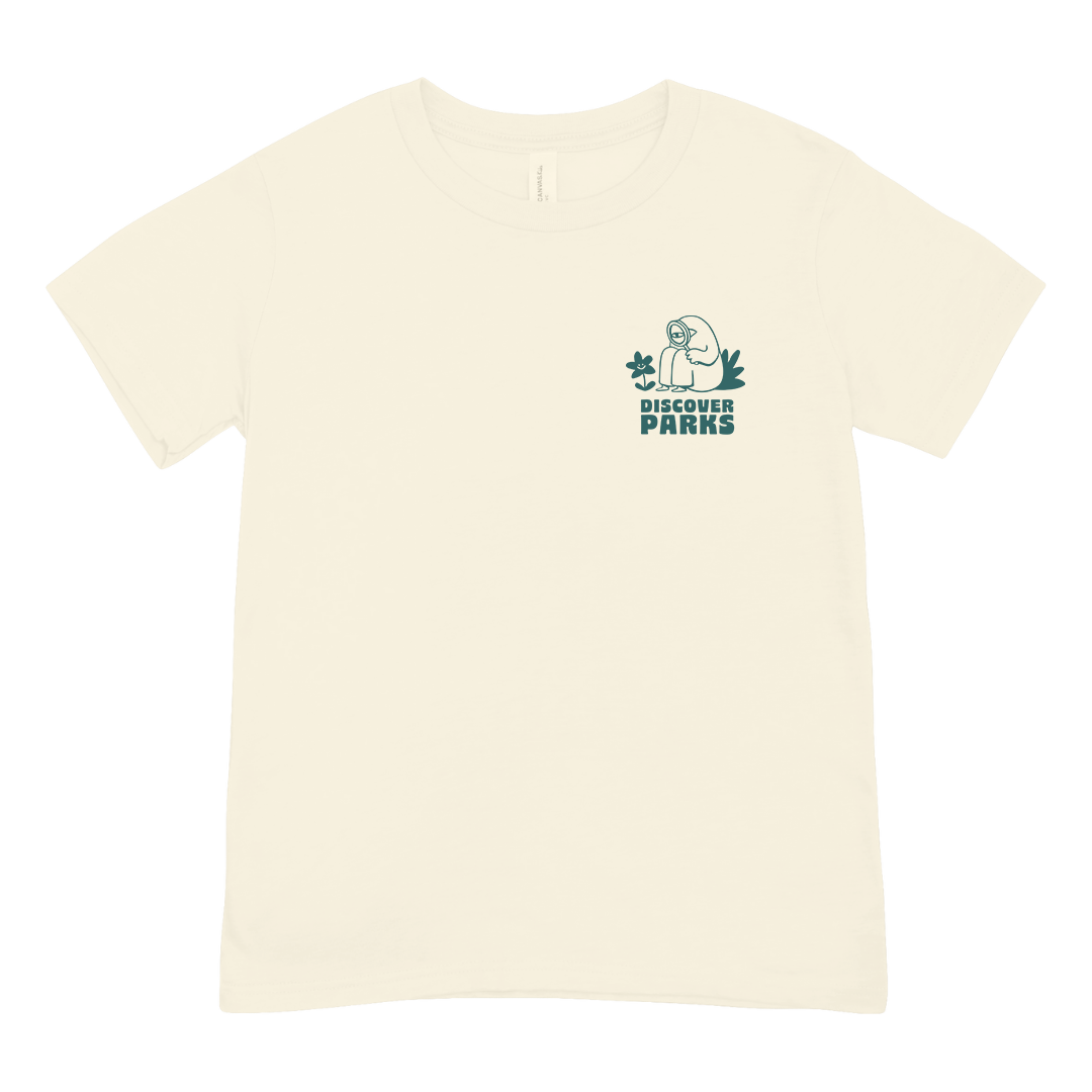 Discover Parks Map  - Turbo Bambi X BC Parks Foundation T-shirt