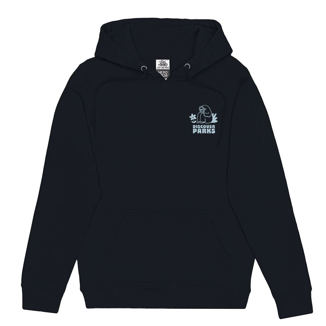 Discover Parks Map  - Turbo Bambi X BC Parks Foundation Hoodie