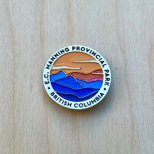 E.C. Manning Provincial Park Pin Badges