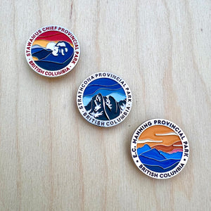 E.C. Manning Provincial Park Pin Badges