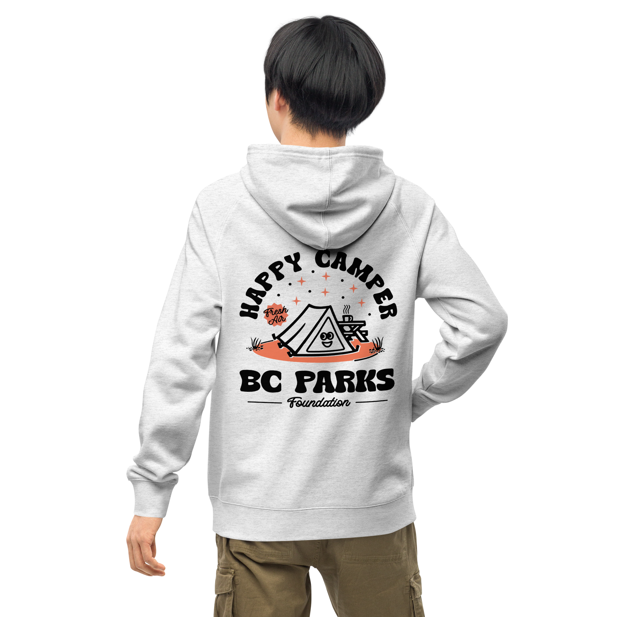 Happy Camper Hoodie - BC Parks Foundation