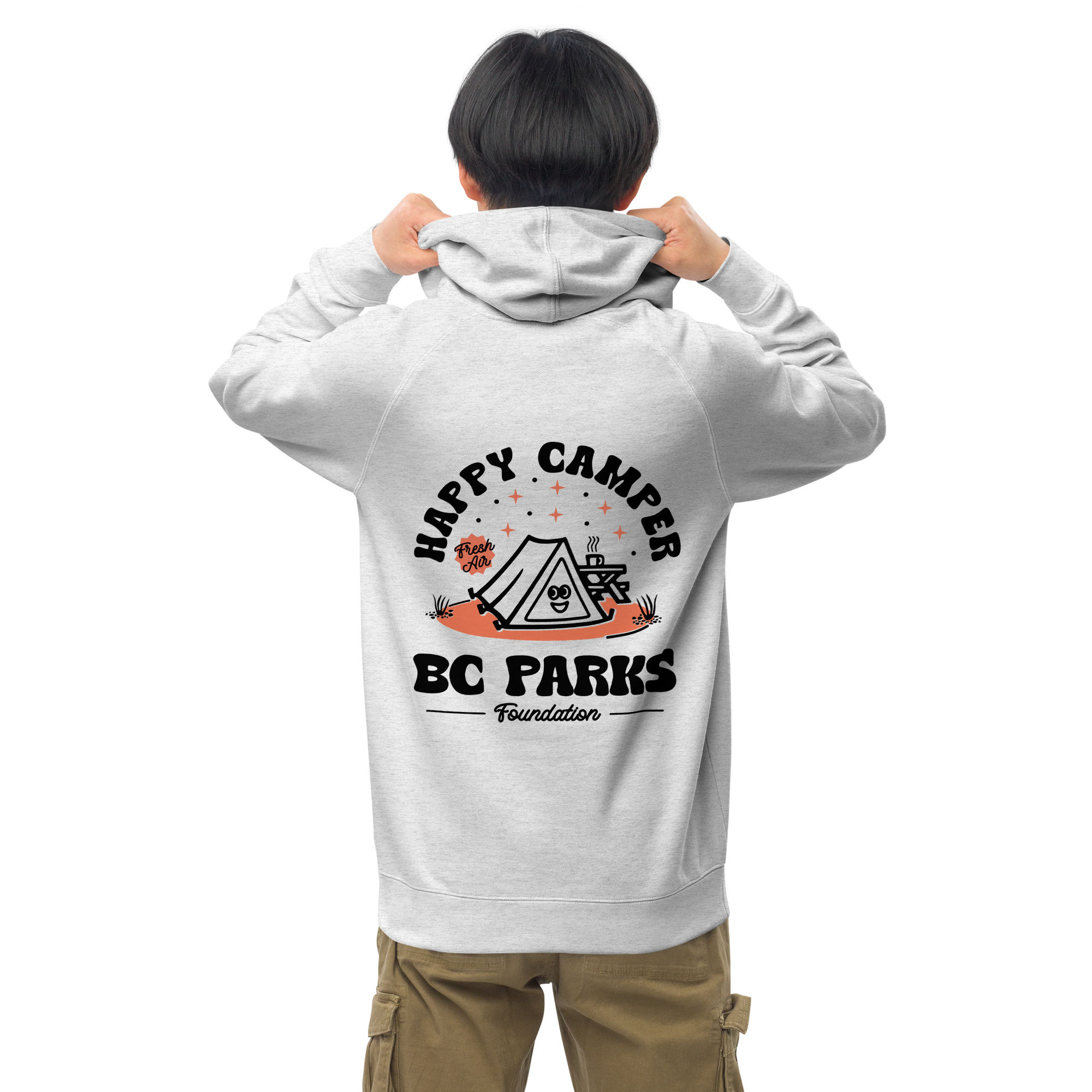 Happy Camper Hoodie - BC Parks Foundation