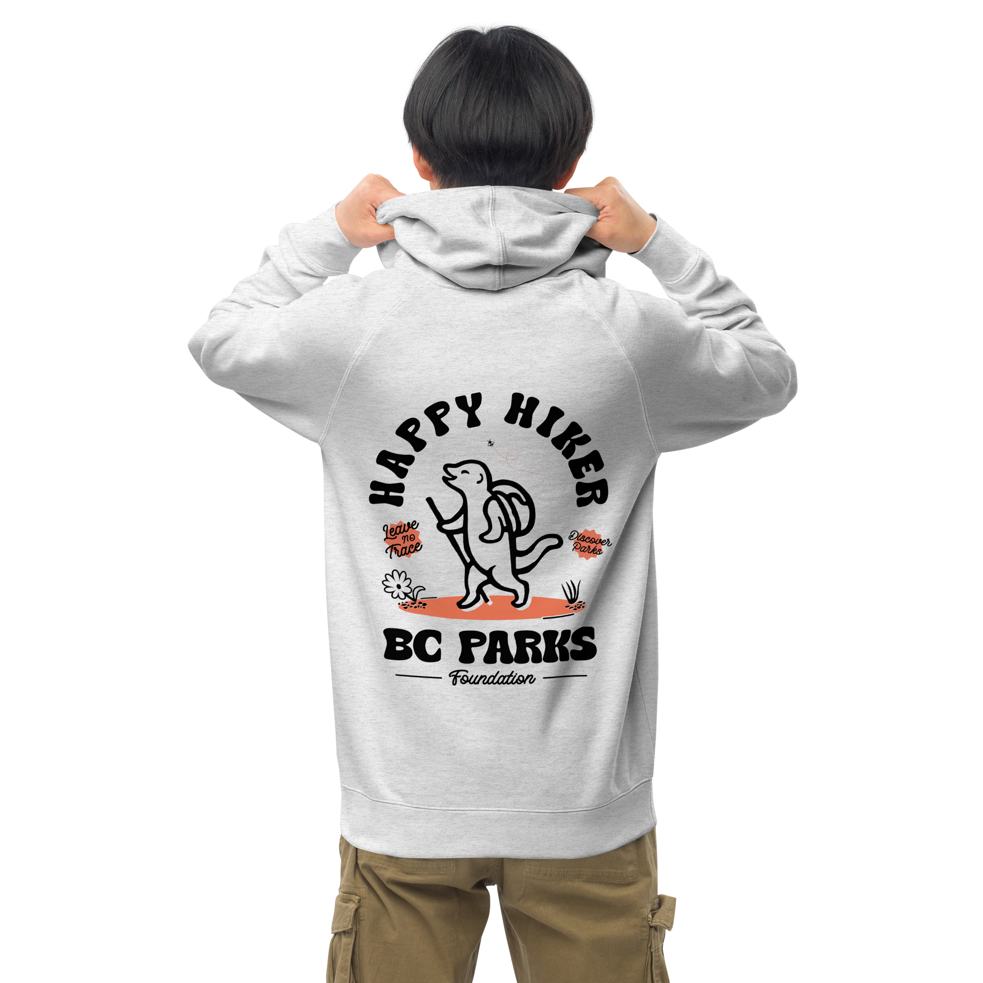 Happy Hiker Hoodie - BC Parks Foundation