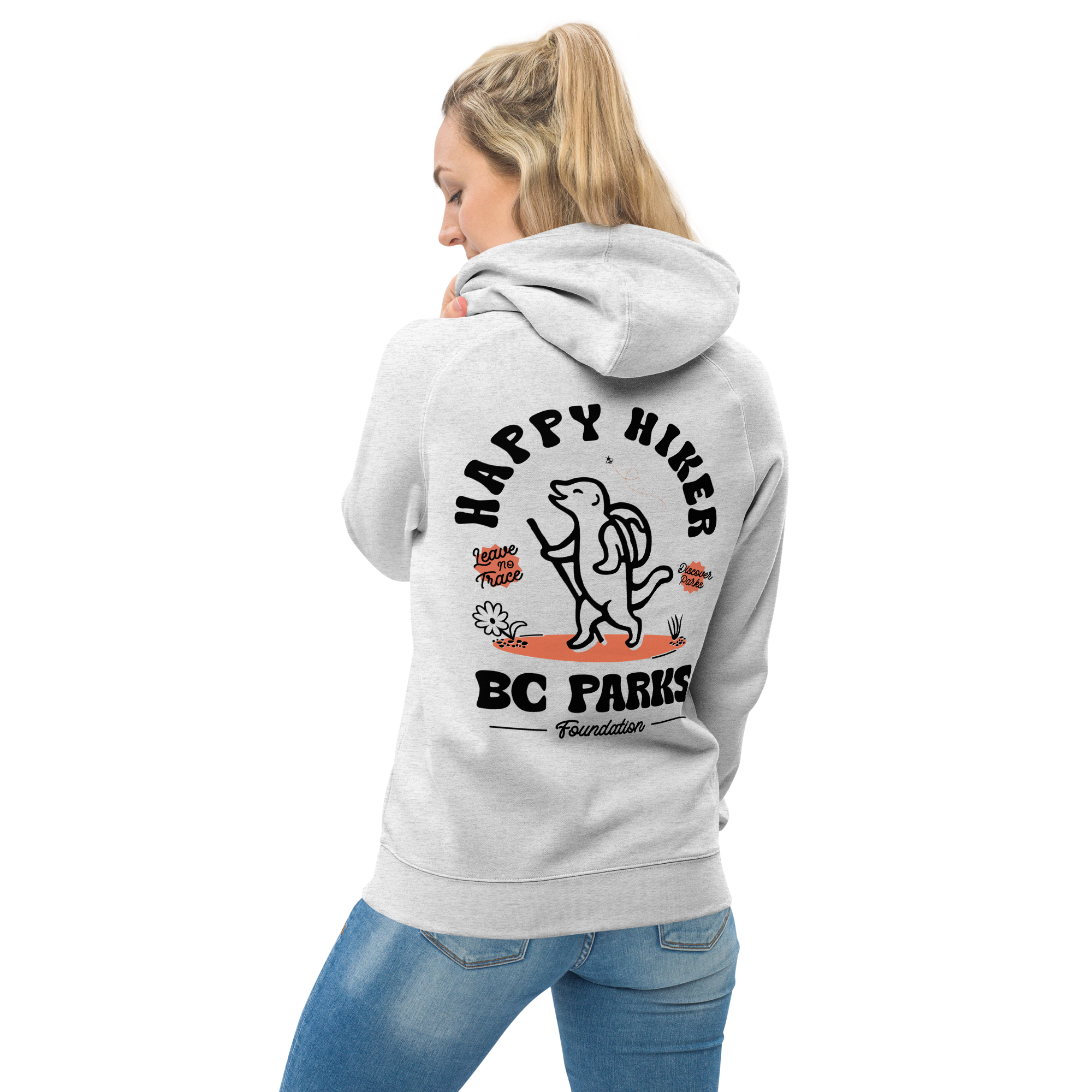 Happy Hiker Hoodie - BC Parks Foundation
