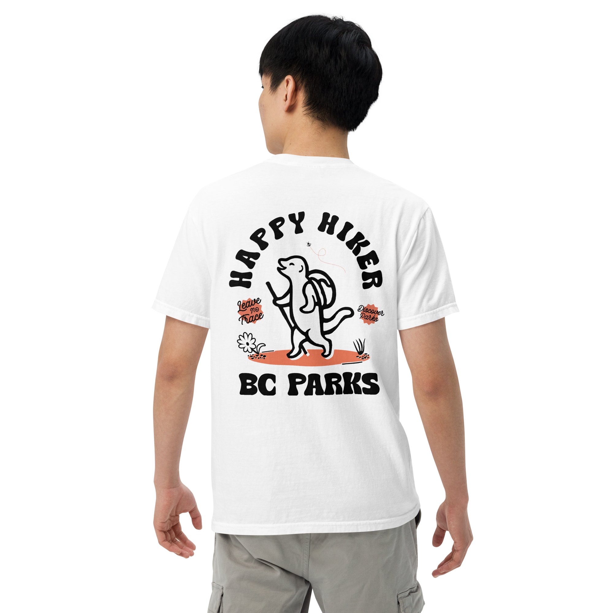 Happy Hiker T-shirt - BC Parks Foundation