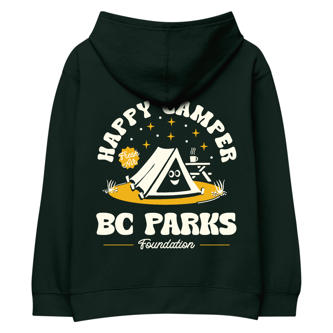 Happy Camper Kids Hoodie - BC Parks Foundation