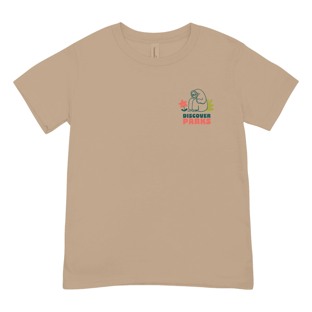 Discover BC Parks Map  - Turbo Bambi X BC Parks Foundation T-shirt