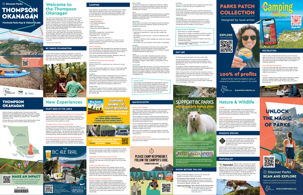 Discover Parks Maps – BC Parks Foundation Shop