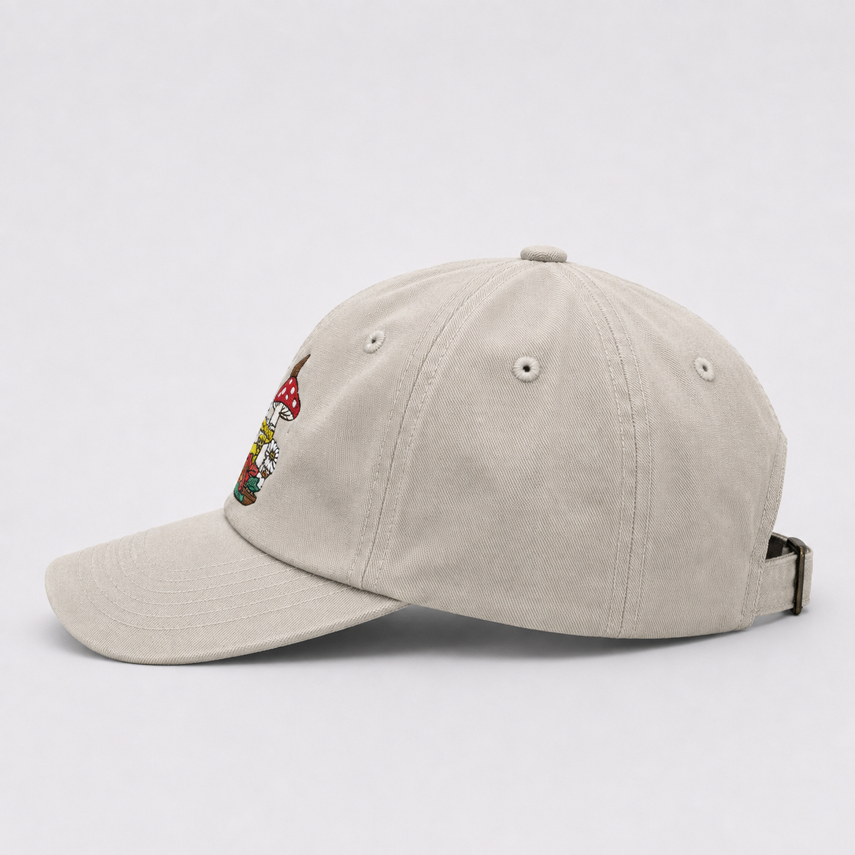 BC Wild Mushroom Dad Hat size chart