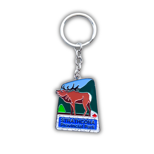 Strathcona Park Welcome Sign Keychain
