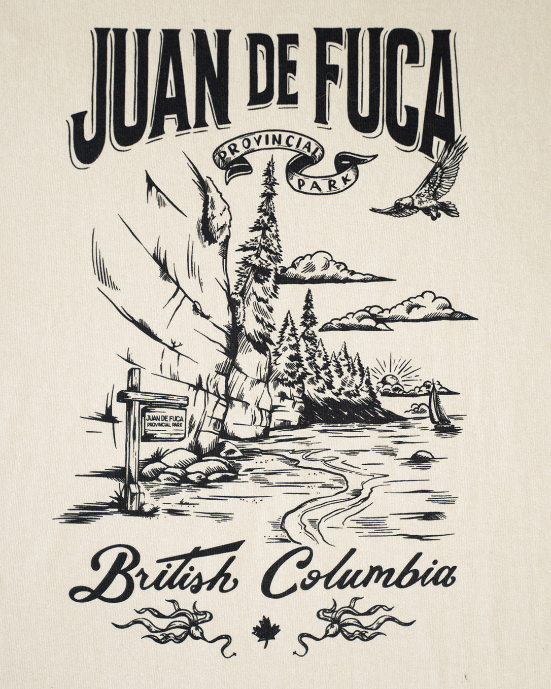 Juan De Fuca ANIÁN T-Shirt