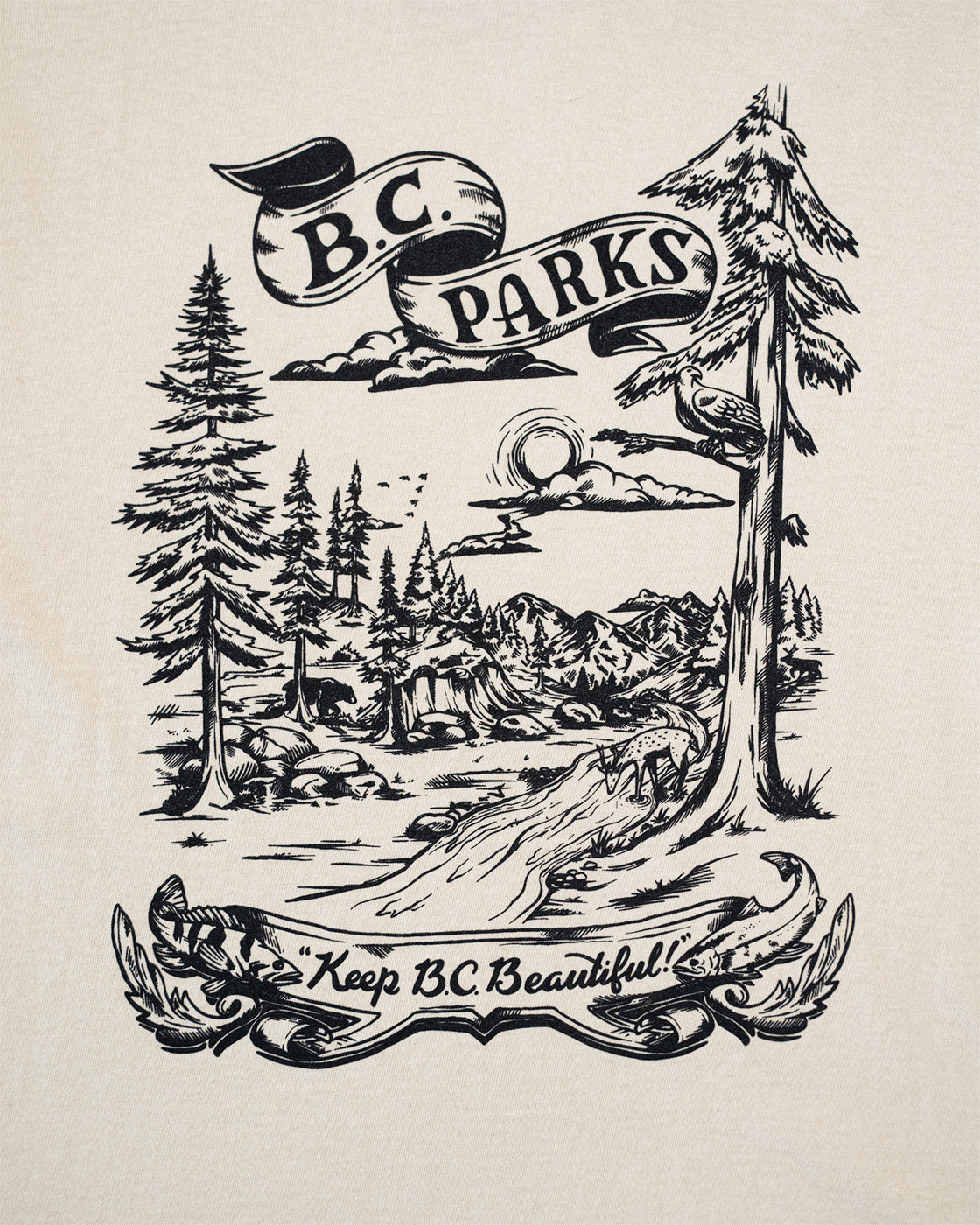 BC Parks ANIÁN Crop T-Shirt