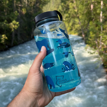 Load image into Gallery viewer, BC Parks Biodiversity Wide-Mouthed Water Bottle