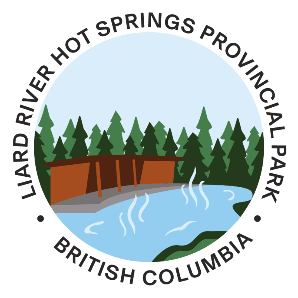 Liard River Hot Springs Park Sticker
