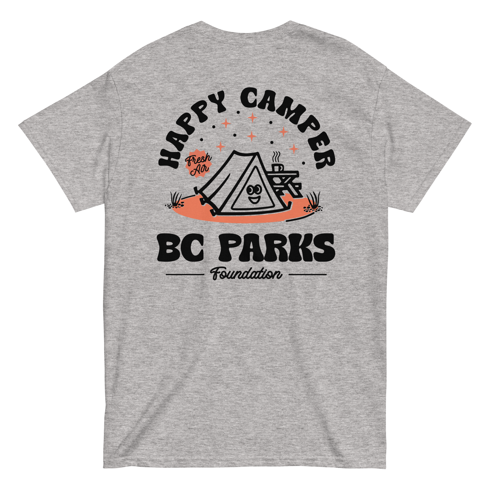 Happy Camper T-Shirt - BC Parks Foundation