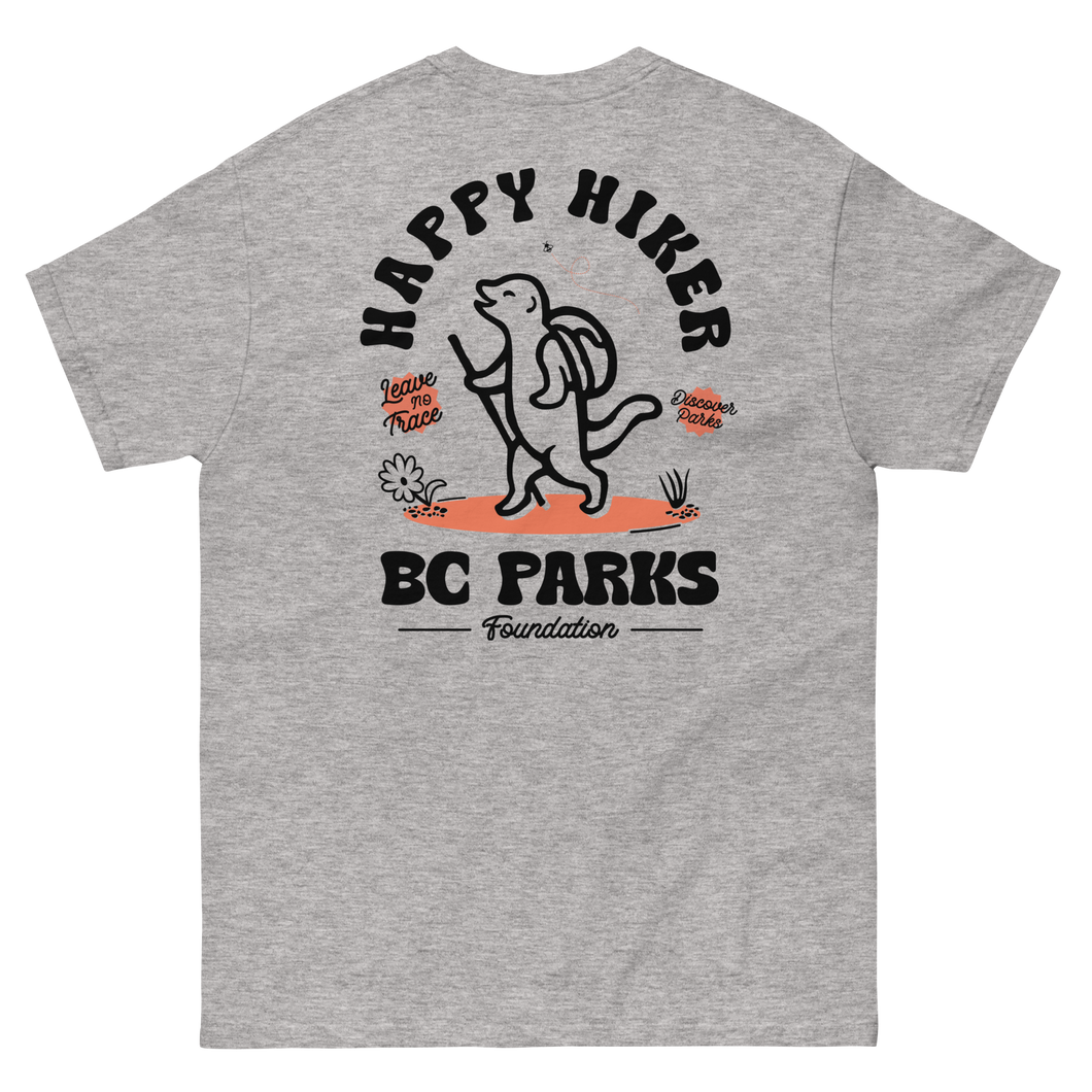 Happy Hiker T-shirt - BC Parks Foundation