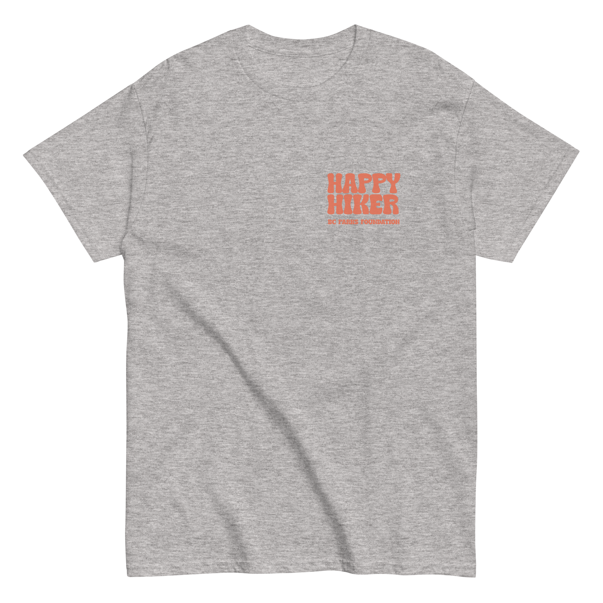 Happy Hiker T-shirt - BC Parks Foundation