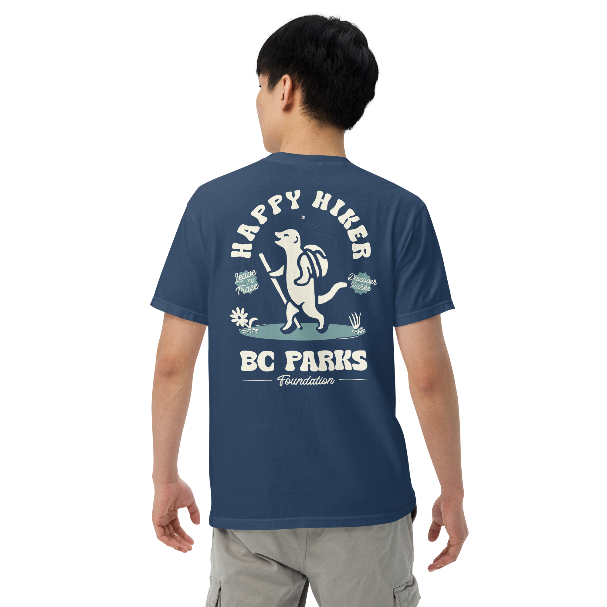 Happy Hiker T-shirt - BC Parks Foundation