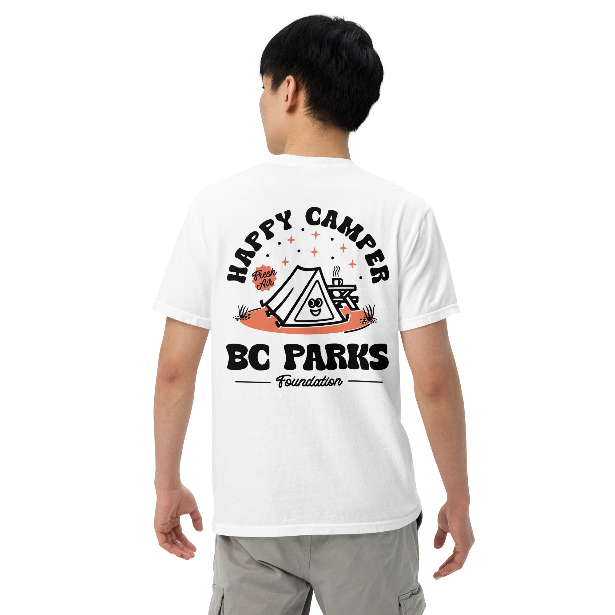 Happy Camper T-Shirt - BC Parks Foundation