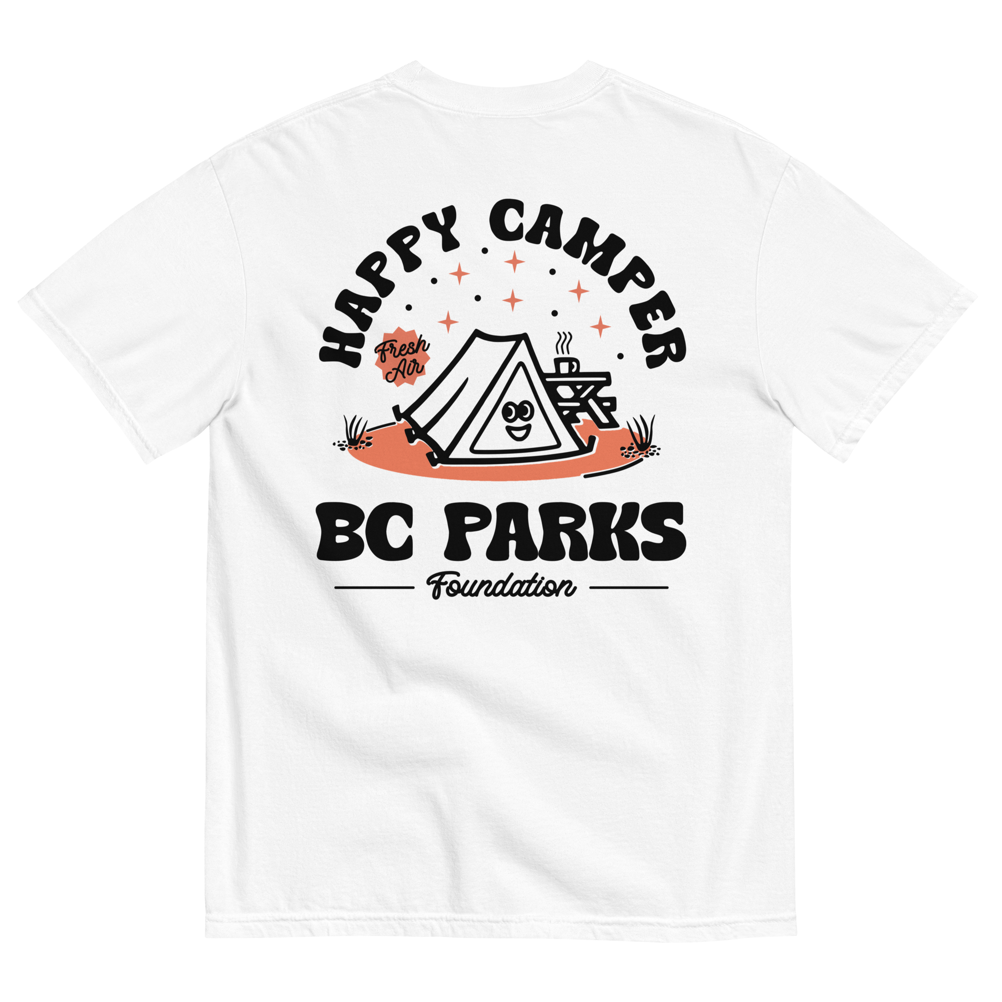 Happy Camper T-Shirt - BC Parks Foundation