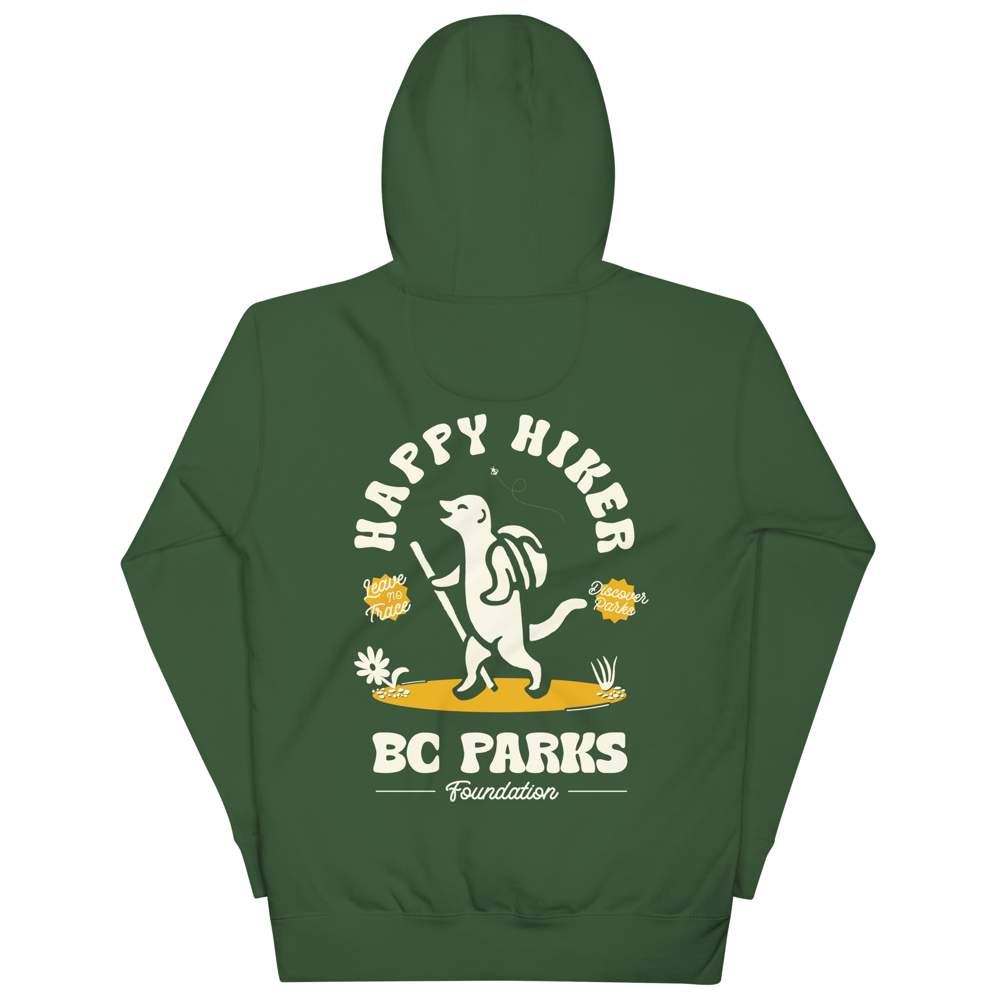 Happy Hiker Hoodie - BC Parks Foundation
