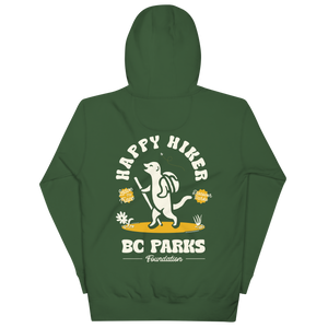 Happy Hiker Hoodie - BC Parks Foundation